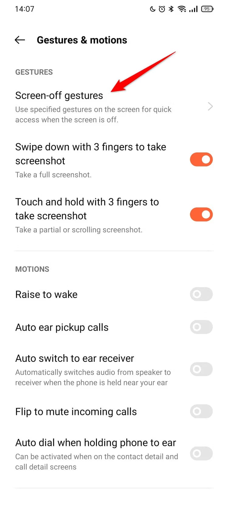 screen-off-gestures طرق سريعة لتشغيل المصباح اليدوي على أجهزة Android
