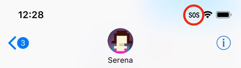 sos-only-carrier-signal-on-an-iphone حل مشكلة "SOS Only" على iPhone بخطوات بسيطة