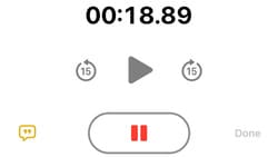 the-pause-button-for-audio-recording-in-the-notes-app-on-iphone أبرز الميزات الجديدة في تطبيق Notes على iOS 18