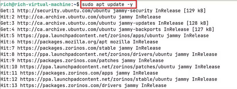 update-package-list اكتشف أسرار سطر أوامر linux: نصائح وحيل لتسريع عملك
