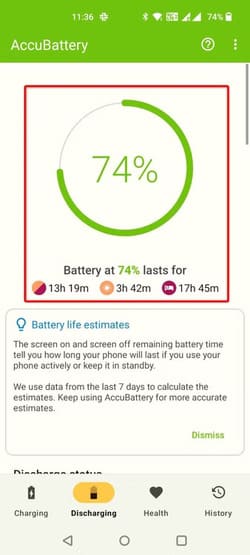 11-accubattery-1 أفضل التطبيقات الأساسية لمستخدمي أندرويد الذين يسعون لتعزيز إنتاجيتهم
