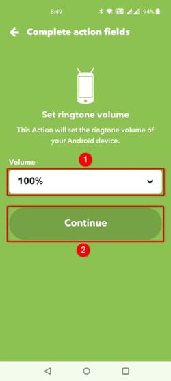 12-ifttt-full-volume طرق سهلة لتبسيط المهام على Android باستخدام تطبيق IFTTT