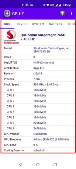 13-cpu-z-1 أفضل التطبيقات الأساسية لمستخدمي أندرويد الذين يسعون لتعزيز إنتاجيتهم