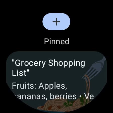 1a-accessing-google-keep-notes-on-watch أفضل التطبيقات لتحسين تجربتك مع Galaxy Watch وزيادة استفادتك منها