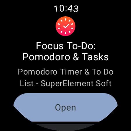 3-focus-to-do-galaxy-watch-app أفضل التطبيقات لتحسين تجربتك مع Galaxy Watch وزيادة استفادتك منها