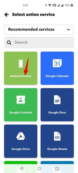 3-ifttt-android-device طرق سهلة لتبسيط المهام على Android باستخدام تطبيق IFTTT