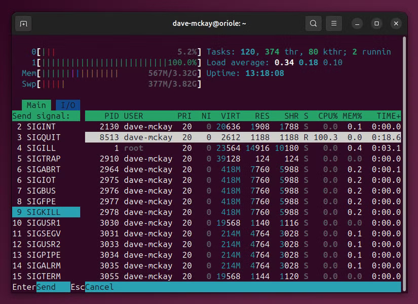 3 إدارة عمليات Linux بسهولة باستخدام ps وkill وpkill