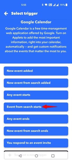 31-ifttt-specific-event طرق سهلة لتبسيط المهام على Android باستخدام تطبيق IFTTT
