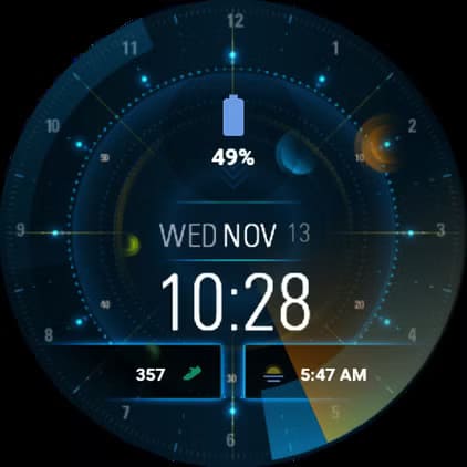 5b-facer-watch-face أفضل التطبيقات لتحسين تجربتك مع Galaxy Watch وزيادة استفادتك منها
