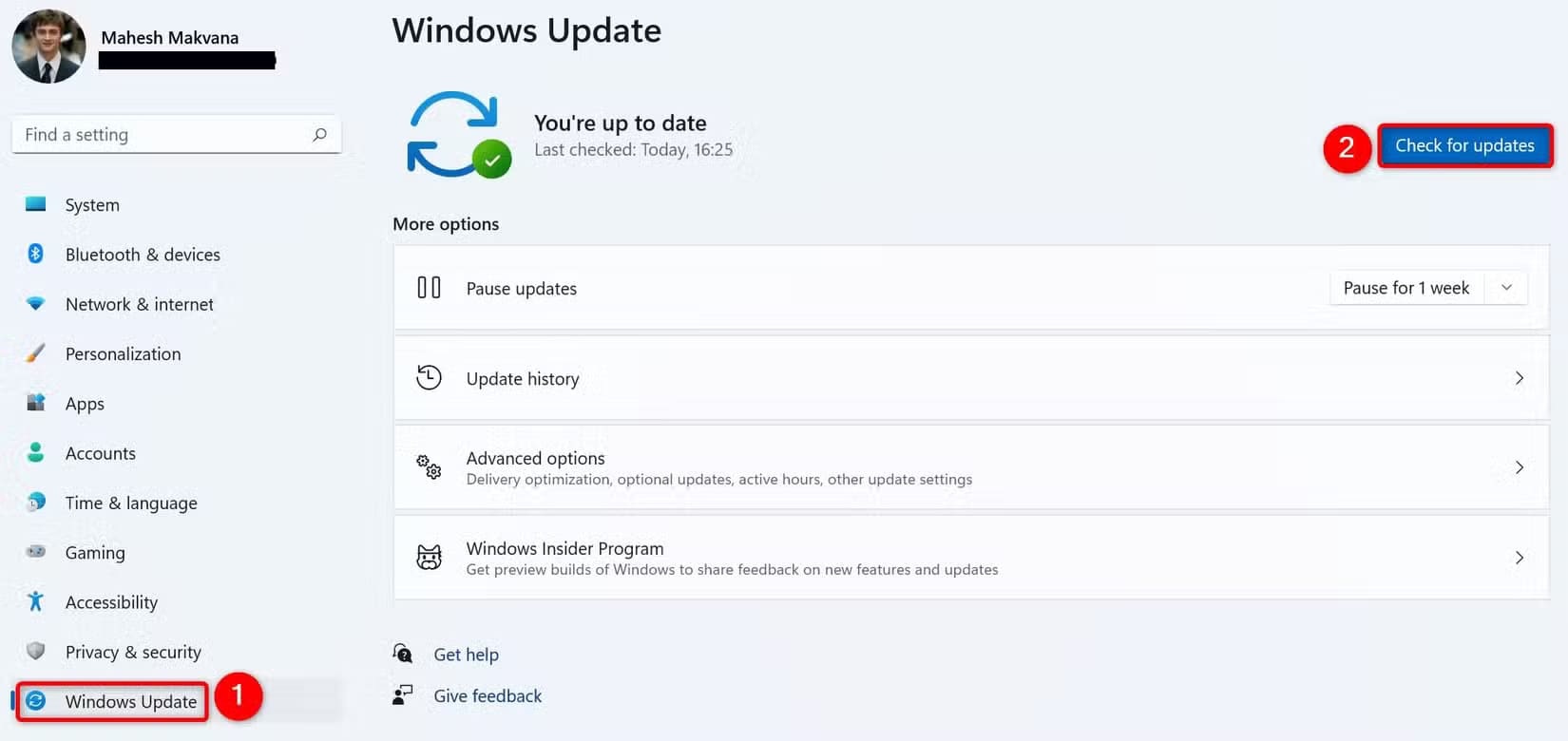 6-update-windows-11 حلول فعّالة لمشكلات مستكشف الملفات على Windows 11
