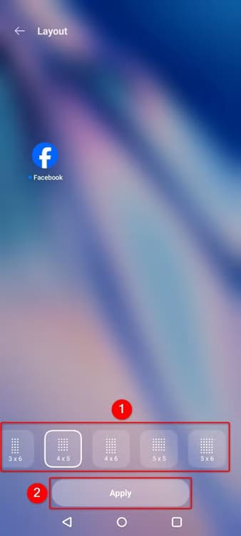 8-change-home-screen-layout طرق بسيطة لتنظيم التطبيقات على هاتفك الأندرويد بسهولة