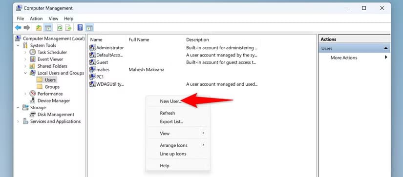 8-cm-add-user خطوات سهلة لإنشاء حساب مستخدم محلي على Windows 11
