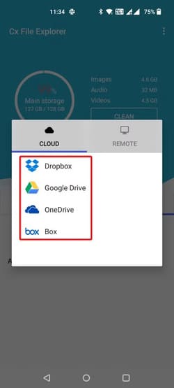8-cx-file-explorer-2 أفضل التطبيقات الأساسية لمستخدمي أندرويد الذين يسعون لتعزيز إنتاجيتهم