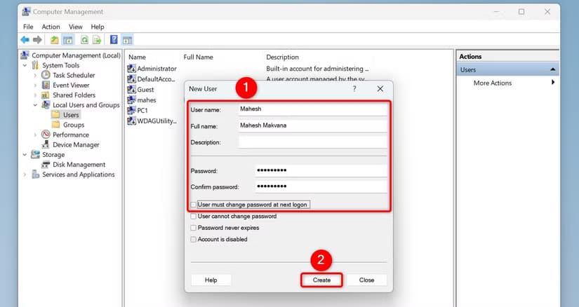 9-cm-enter-user-details خطوات سهلة لإنشاء حساب مستخدم محلي على Windows 11