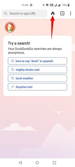 9-duckduckgo-1 أفضل التطبيقات الأساسية لمستخدمي أندرويد الذين يسعون لتعزيز إنتاجيتهم