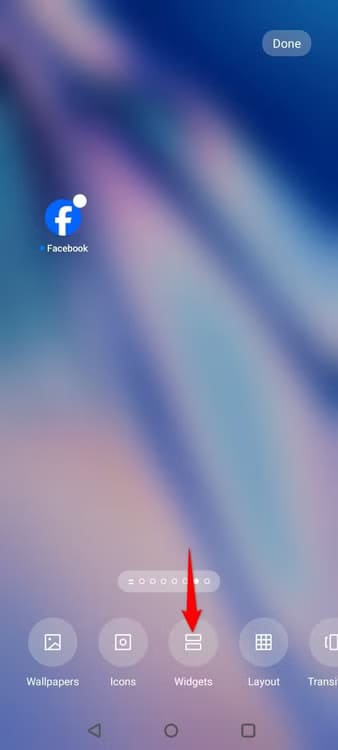 9-home-screen-widgets طرق بسيطة لتنظيم التطبيقات على هاتفك الأندرويد بسهولة