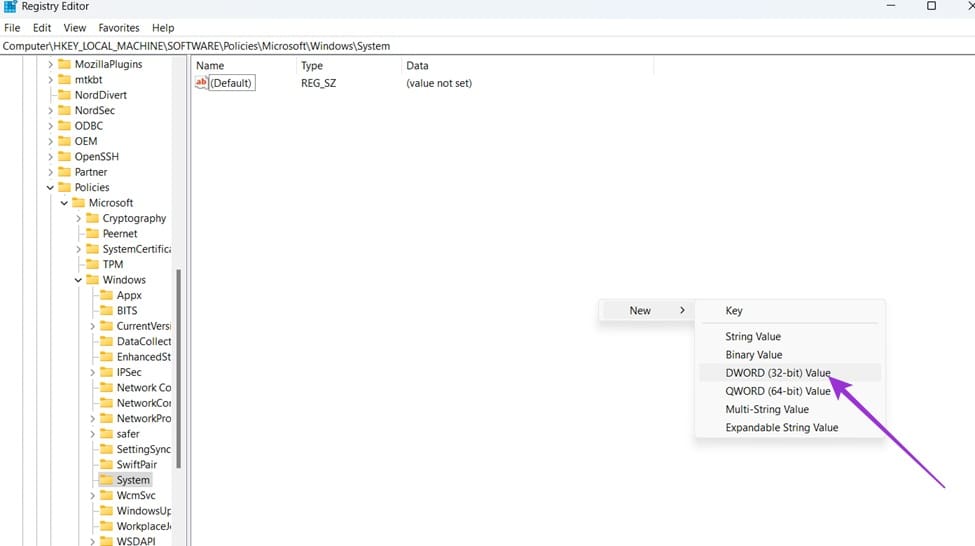 Adjust-the-Registry-Editor-3 حلول بسيطة لإصلاح مشكلة سجل الحافظة في Windows 11