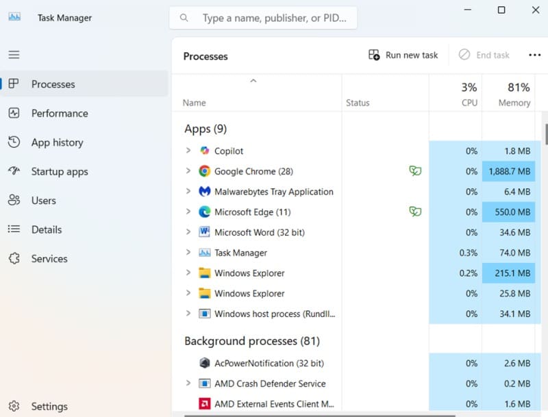 End-All-Instances-of-Outlook-and-Office-in-the-Task-Manager-1 كيفية إصلاح مشكلة توقف Outlook عند تحميل الملف الشخصي بخطوات بسيطة
