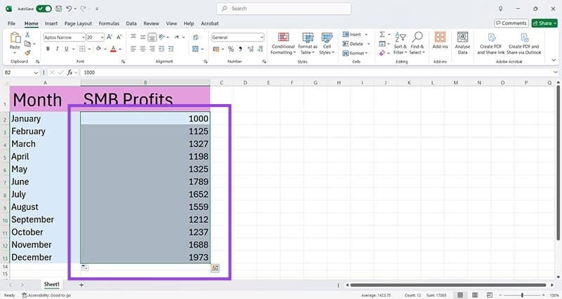 Formatting-Tricks-in-Excel-2-Number-Formatting-1 ثلاث طرق لتنسيق بياناتك بكفاءة في Microsoft Excel