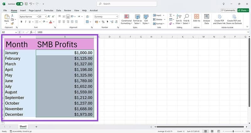 Formatting-Tricks-in-Excel-2-Number-Formatting-6 ثلاث طرق لتنسيق بياناتك بكفاءة في Microsoft Excel