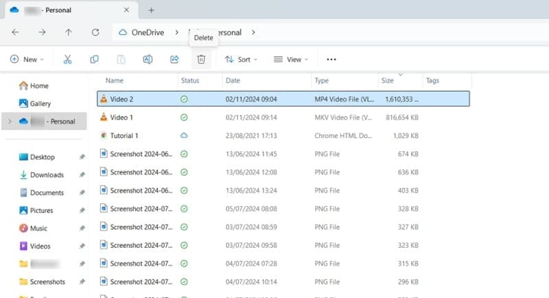 Get-Rid-of-Large-Files-3 كيف تفرغ مساحة في OneDrive بسرعة باستخدام خطوات فعّالة