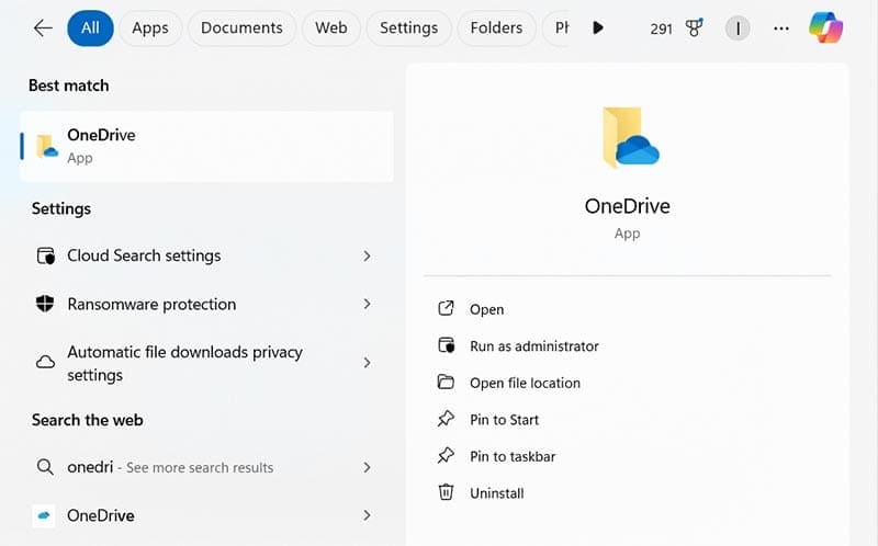 How-to-Fix-Cant-Add-Your-Folder-Right-Now-Error-on-OneDrive-12 حل مشكلة عدم إضافة المجلدات على OneDrive بسهولة