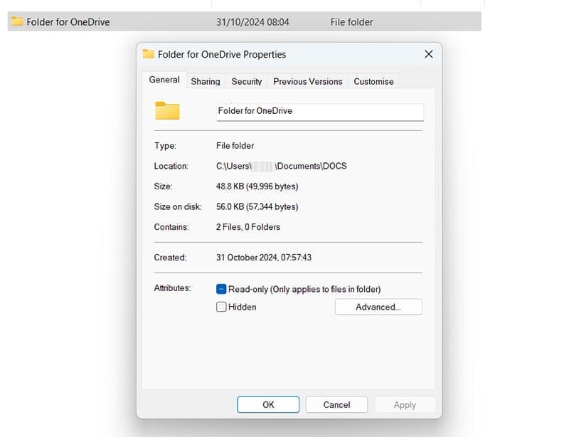 How-to-Fix-Cant-Add-Your-Folder-Right-Now-Error-on-OneDrive-6 حل مشكلة عدم إضافة المجلدات على OneDrive بسهولة