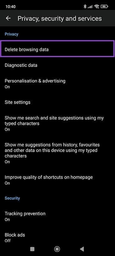 How-to-Set-Microsoft-Edge-to-Automatically-Clear-Browser-Cookies-6 طريقة إعداد متصفح Microsoft Edge لحذف ملفات تعريف الارتباط تلقائيًا