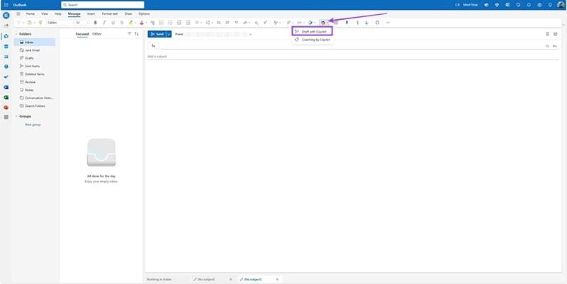 How-to-Use-Copilot-in-Outlook-to-Draft-Emails-2 كيفية تحسين تجربتك في Outlook باستخدام Copilot