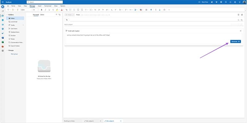 How-to-Use-Copilot-in-Outlook-to-Draft-Emails-5 كيفية تحسين تجربتك في Outlook باستخدام Copilot
