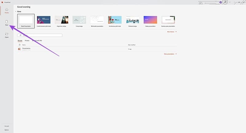 How-to-Use-Copilot-in-PowerPoint-to-Make-New-Presentations-1 كيفية الاستفادة من Copilot في PowerPoint لتحسين عروضك التقديمية