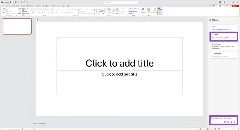 How-to-Use-Copilot-in-PowerPoint-to-Make-New-Presentations-3 كيفية الاستفادة من Copilot في PowerPoint لتحسين عروضك التقديمية