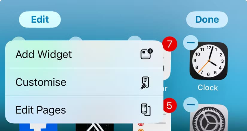 add-a-widget-to-your-iphone-home-screen طرق مبتكرة لتخصيص الشاشة الرئيسية لجهاز iPhone وجعلها أكثر عملية وجمالاً
