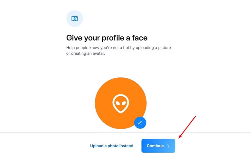 adding-profile-pitcture-in-bluesky دليل المبتدئين لاستخدام Bluesky خطوة بخطوة
