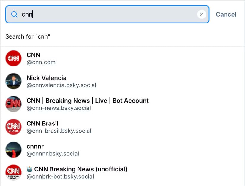 bluesky-search-cnn طريقة ربط حساب Bluesky بنطاقك الخاص بخطوات بسيطة