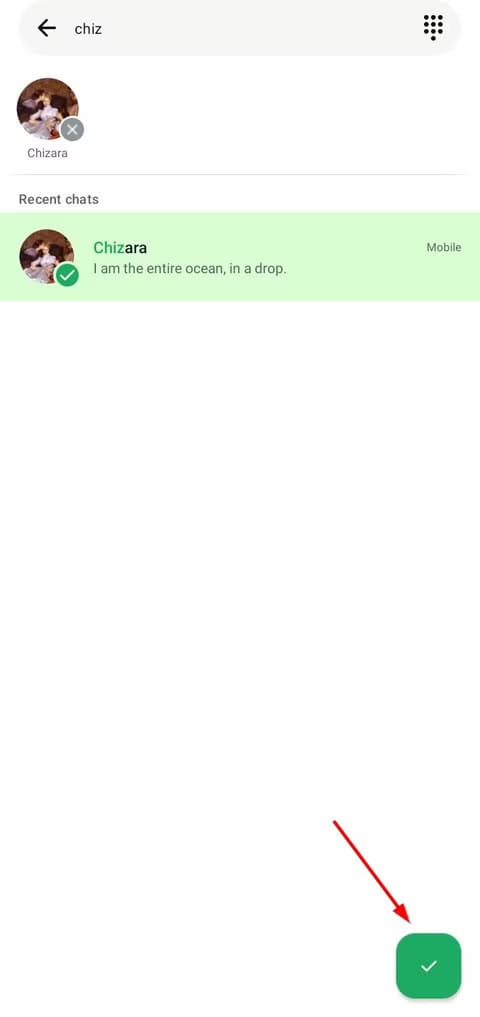 check-button-for-confirming طرق سهلة لذكر أصدقائك في حالة WhatsApp