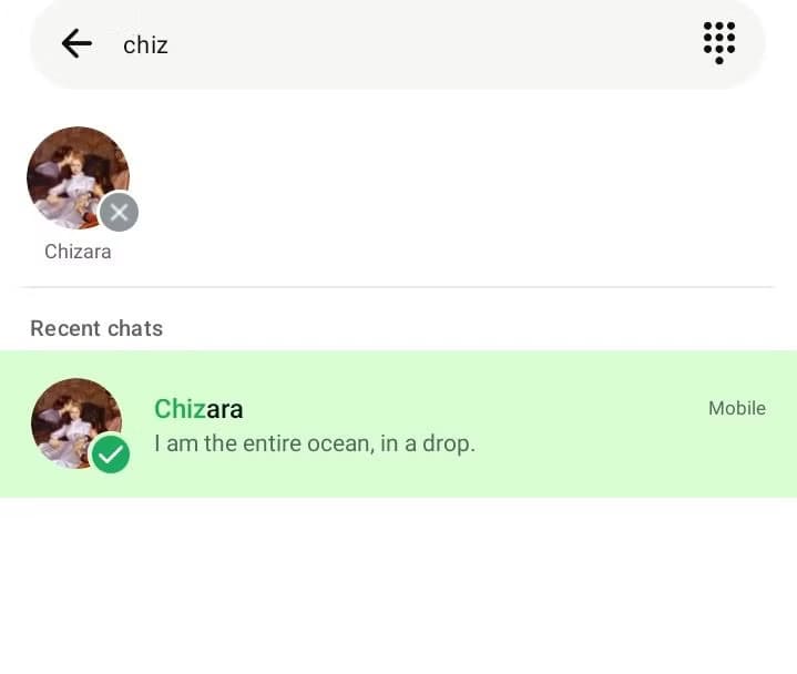 contact-selection-for-whatsapp-mention-1 طرق سهلة لذكر أصدقائك في حالة WhatsApp
