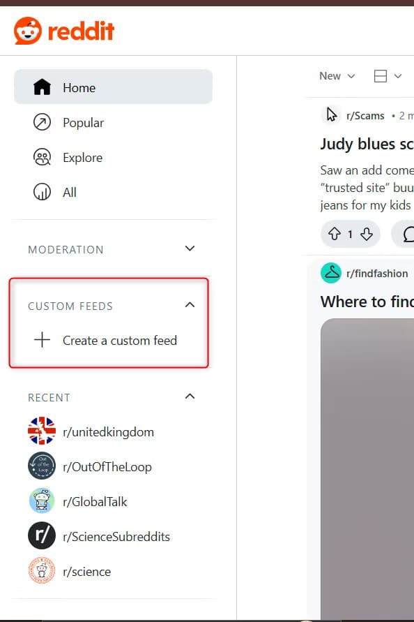 custom-feed-start طرق فعّالة لاستخدام Reddit للحصول على أحدث الأخبار والمستجدات