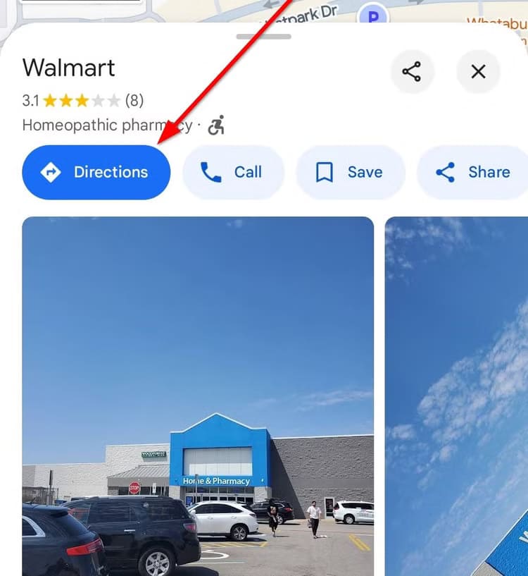 directions-button-google-maps أفضل طريقة لطلب رحلة عبر Google Maps بفعالية