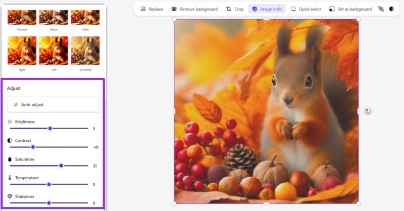 edit-pictures-using-copilot-4 استكشاف إمكانيات Copilot لتحرير الصور بفعالية وسهولة