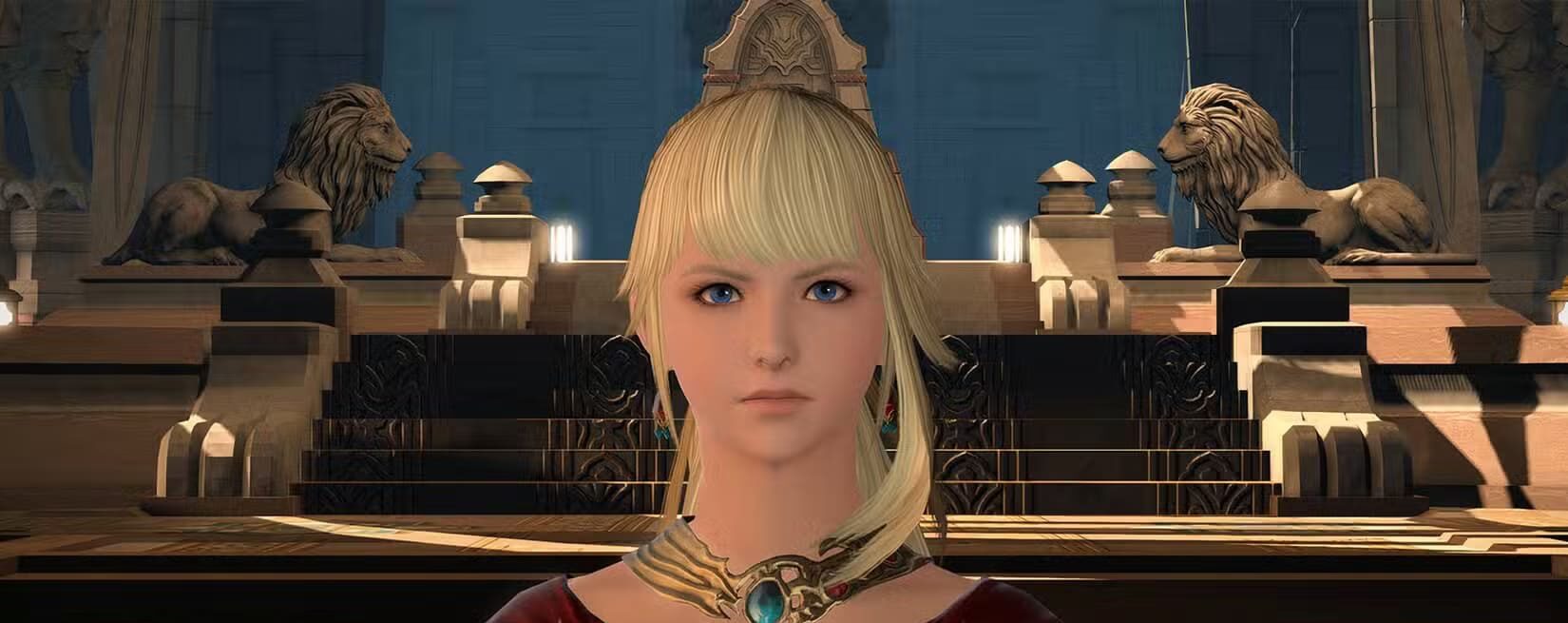 final-fantasy-xiv-online-woman-with-blonde-hair-looking-at-the-screen-1-e1732436606662 10 ألعاب تحولت من سيئة إلى رائعة وتستحق التجربة الآن