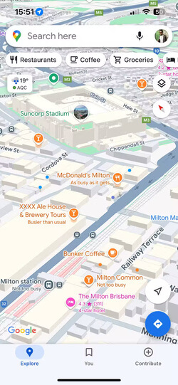 google-maps-3d-view مزايا Apple Maps التي جعلتني أتخلى عن Google Maps