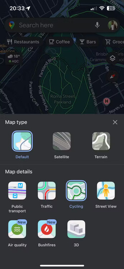 google-maps-cycling-view-1 مزايا Apple Maps التي جعلتني أتخلى عن Google Maps