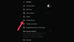 hidden-words-setting-step-4 ميزات غير معروفة في تطبيق Threads تعزز تجربتك على Instagram