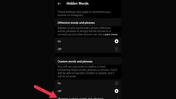 hidden-words-setting-step-5 ميزات غير معروفة في تطبيق Threads تعزز تجربتك على Instagram