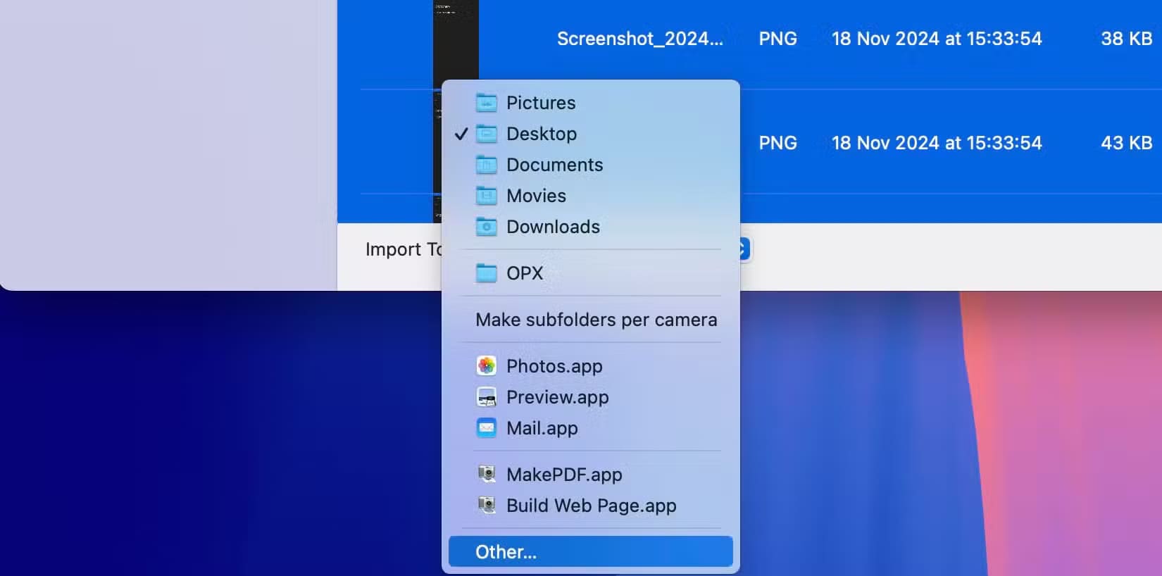 how-i-import-photos-to-any-folder-on-my-mac-2 أسهل طرق لنقل الصور إلى مجلدات جهاز Mac من أي جهاز