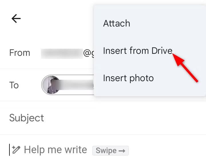 inserting-files-from-drive-android-app-on-gmail ميزات مفيدة في Google Drive على Android لاستخدام أكثر إنتاجية