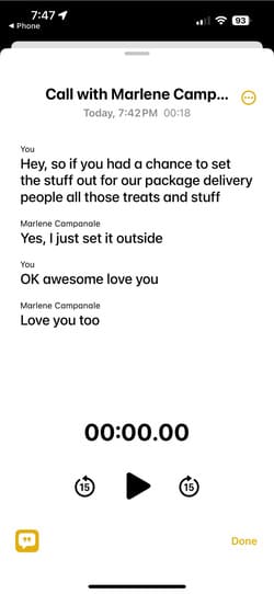 ios-18-home-screen-call-recording-transcript طريقة تسجيل المكالمات الهاتفية على iPhone بسهولة