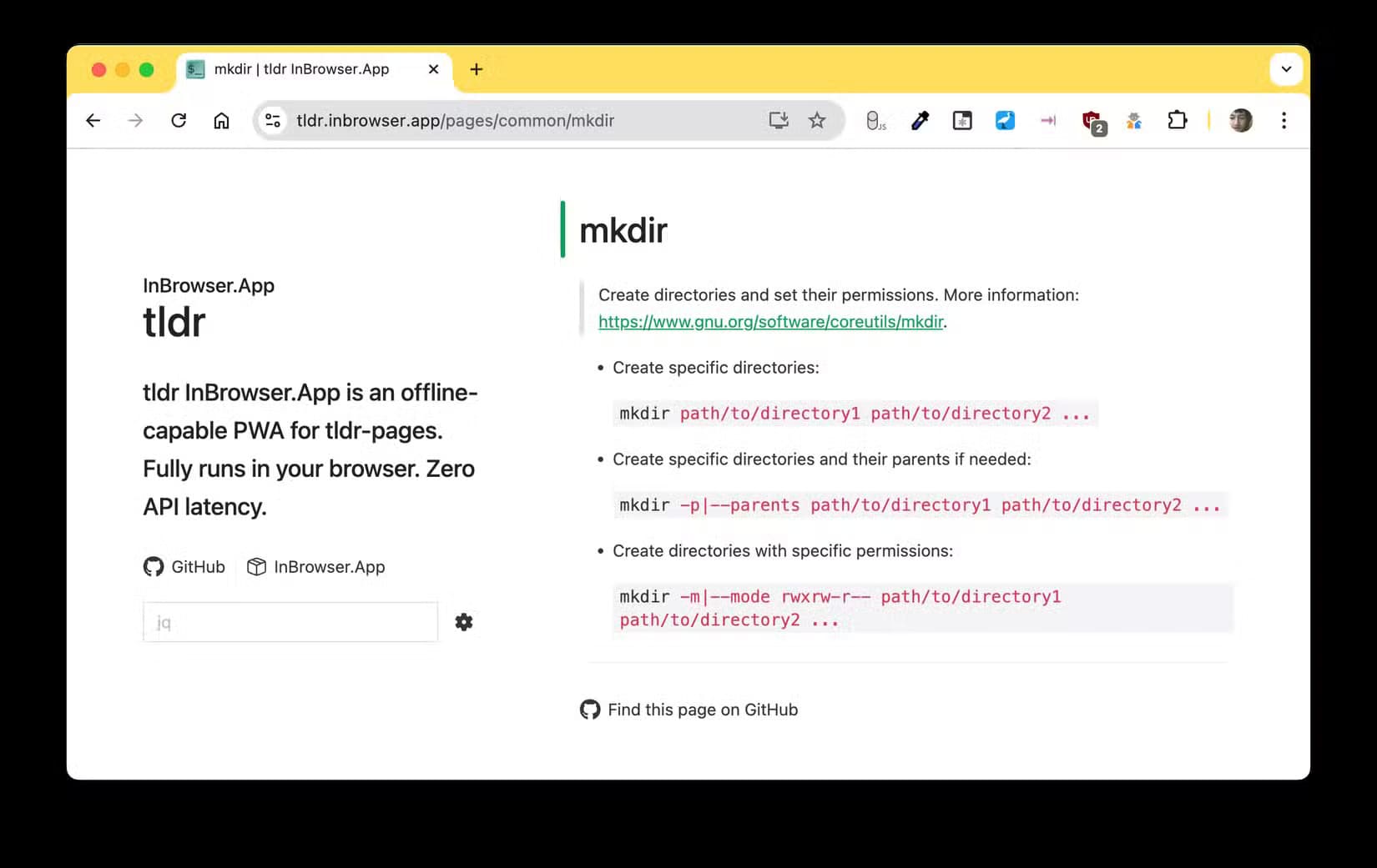 linux-learn-tldr-web أفضل الطرق لتسريع تعلم سطر أوامر Linux بفعالية