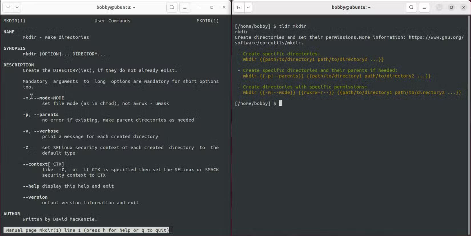 linux-learn-tldr أفضل الطرق لتسريع تعلم سطر أوامر Linux بفعالية